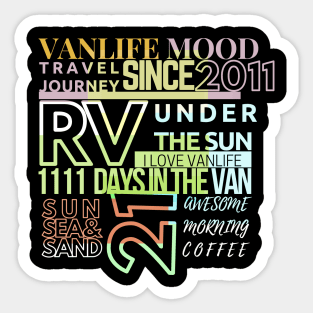 Vanlife Mood Sticker